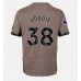 Maillot de foot Tottenham Hotspur Destiny Udogie #38 Troisième vêtements 2023-24 Manches Courtes